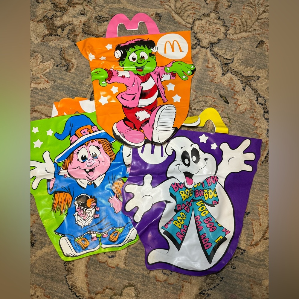 Vintage McDonald’s Halloween Trick-or-Treat Bags